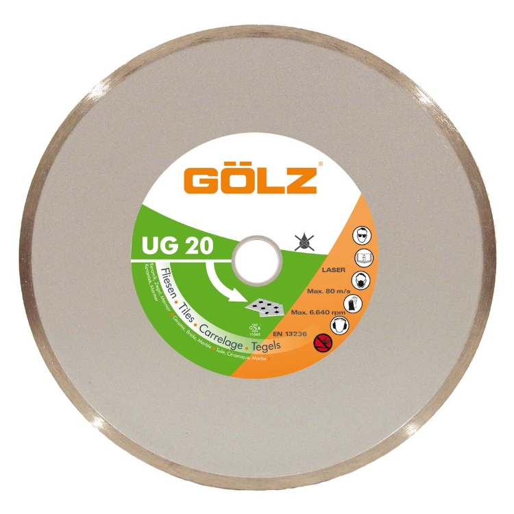 Gölz UG 20, Ø125-22,2 mm, Diamantskive