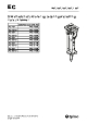 Sikkerhedsinstruktioner og betjeningsvejledning, til EC 140T hydraulikhammer serien