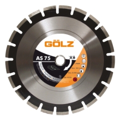 Gölz AS75, Ø600x25,4 mm, Diamantskive 