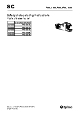 Sikkerhedsinstruktioner og betjeningsvejledning SC 8300
