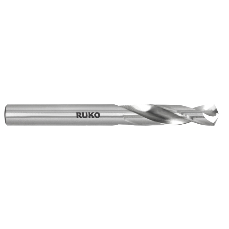 Spiralbor DIN 1897 Type N kort, HSS-R 4,0 mm