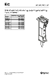 Sikkerhedsinstruktioner og betjeningsvejledning, til EC 90T hydraulikhammer 
