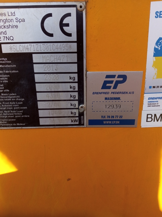 Thwaites 2 Tonne Hi/Sw, brugt dumper