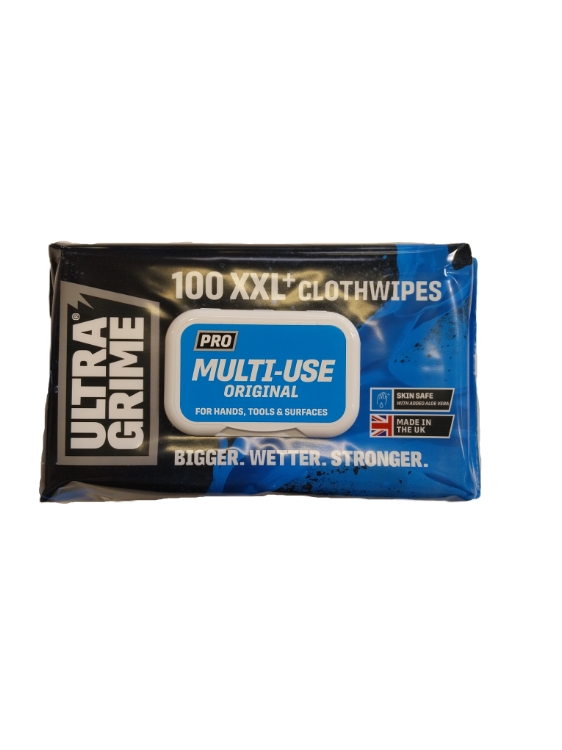 Ultragrime Pro Wipes - Aftørringsservietter 