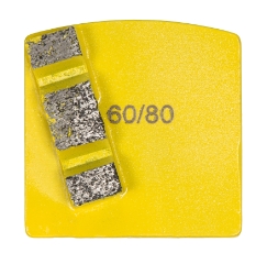 WSM Yellow, 12 mm, #60/80, Single