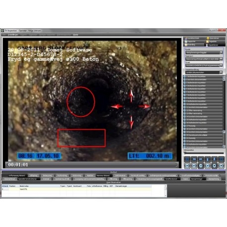 C-TV CometSoft TV-inspektionsprogram Lite