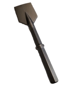 Spademejsel, 32x160 mm, 75x400 mm