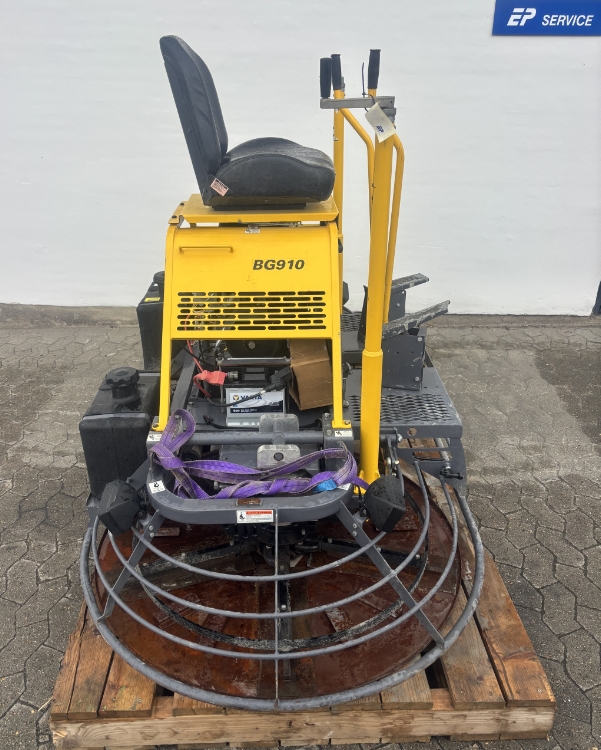 Atlas Copco BG910, Brugt dobbelt glittemaskine