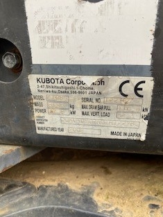 Kubota KX080-3, Brugt gravemaskine