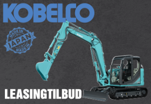 Leasing på Kobelco Gravemaskiner