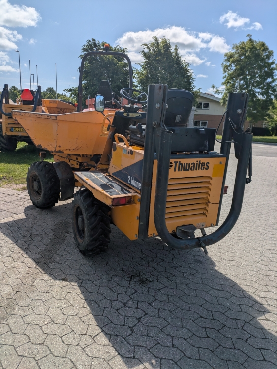 Thwaites 2 Tonne hi/sw, Brugt dumper