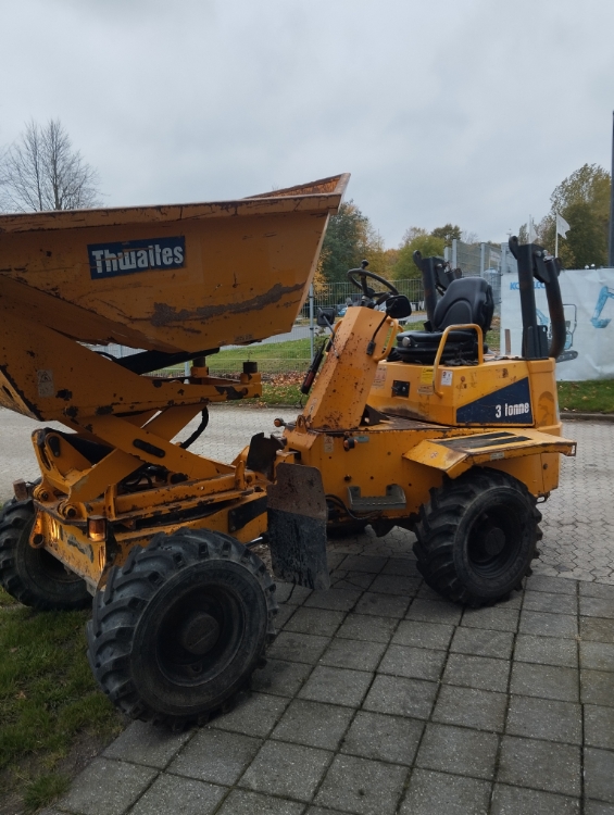 Thwaites 3 Tonne hi/sw, Brugt dumper