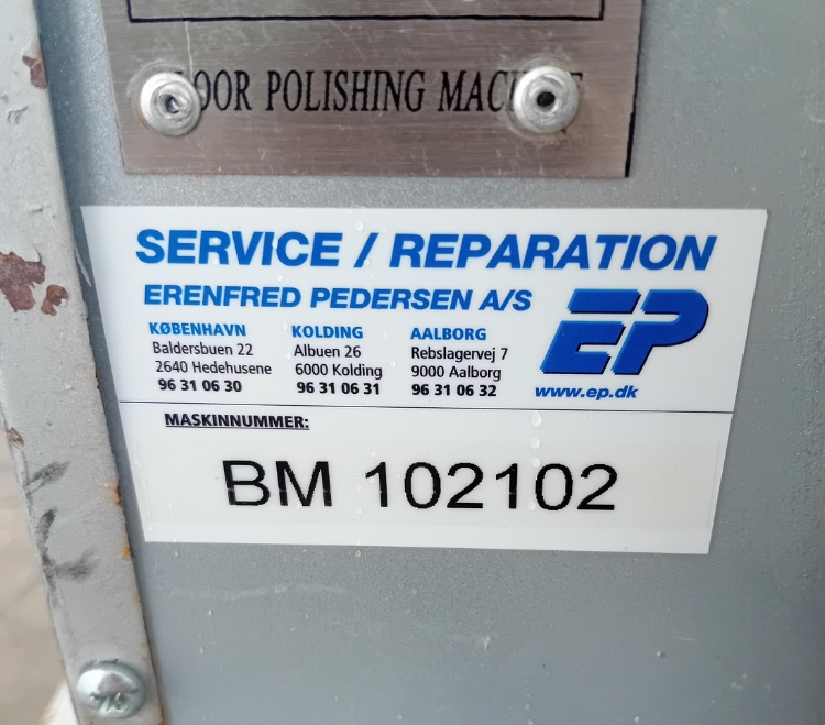 SGS Himon T9, Brugt slibemaskine