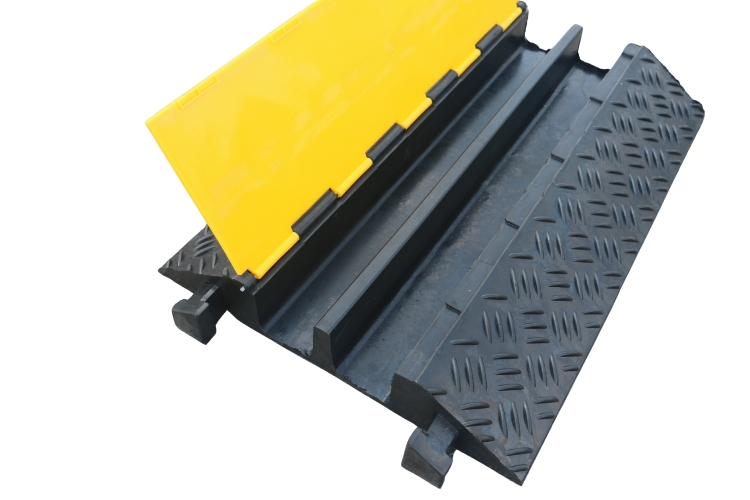 Overkørselsrampe, stor, 2 kanaler