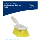 Produktblad, Vikan Vaskebørste