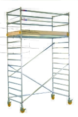 Custers Rullestillads, 0,74 x 1,78 x 5,50 m