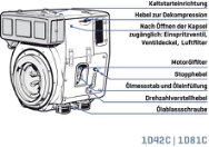 Hatz 1D42C-B11, Dieselmotor