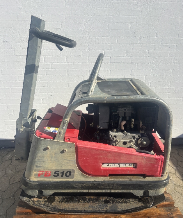 Swepac FB 510, Brugt pladevibrator