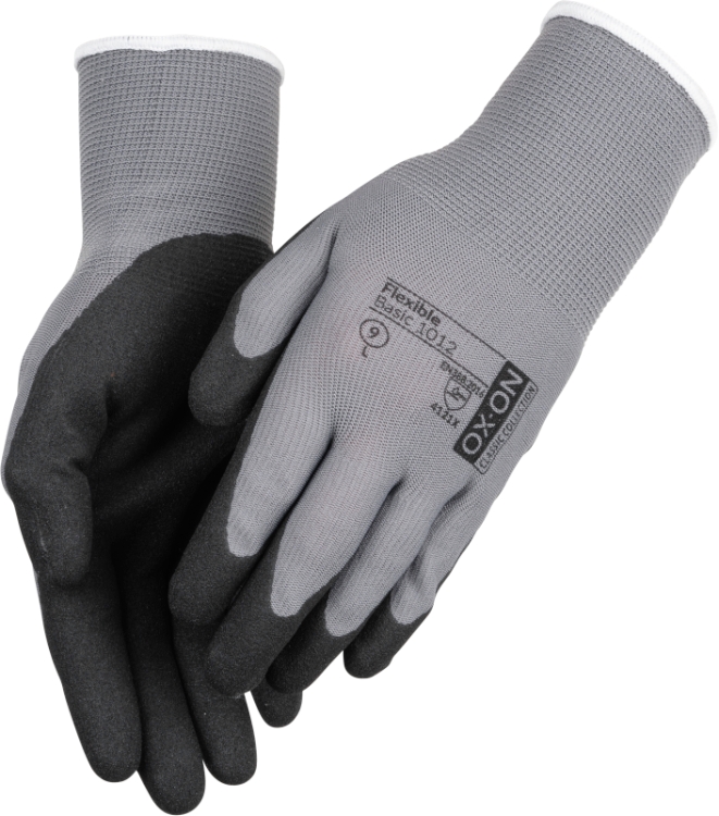 OX-ON Arbejdshandske Flexible Basic 1012 Str.09