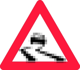 Advarselstavle A31, 70 cm