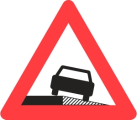 Advarselstavle A35, 70 cm