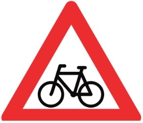 Advarselstavle A21, 70 cm