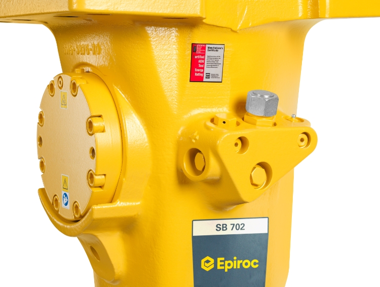 Epiroc SB702, Hydraulikhammer