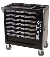 Bato Værktøjsvogn m/6 Skuffer - 231 dele