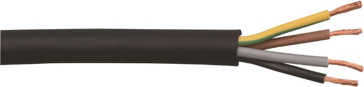 Gummikabel, 4G1,5 mm²