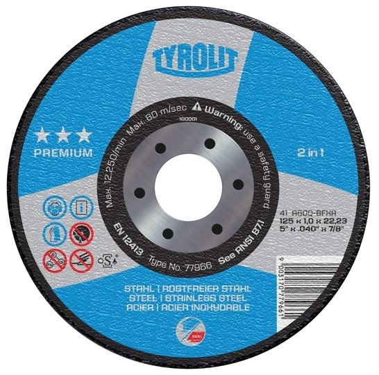 Skæreskive, 350x4x22,23 mm, plan, Basic*