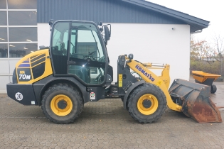 Komatsu WA7OM-8EO, Brugt gummihjulslæsser