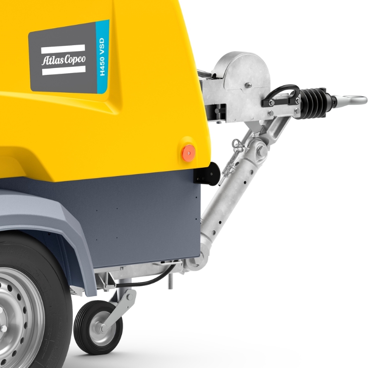 Atlas Copco H450 VSD, Kompressor