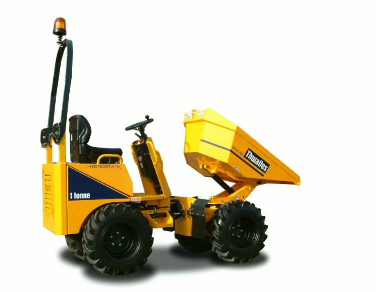 Thwaites 1 Ton, m/front højtip, smal