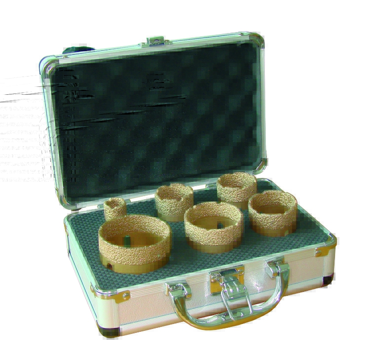 Diamanthulborsæt m/6 bor