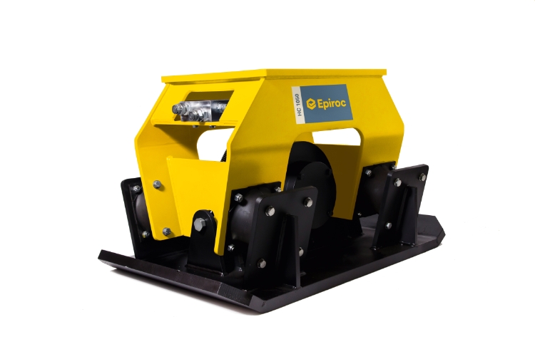 Epiroc HC1050 Pladevibrator (360° rotation), Maskinbåren
