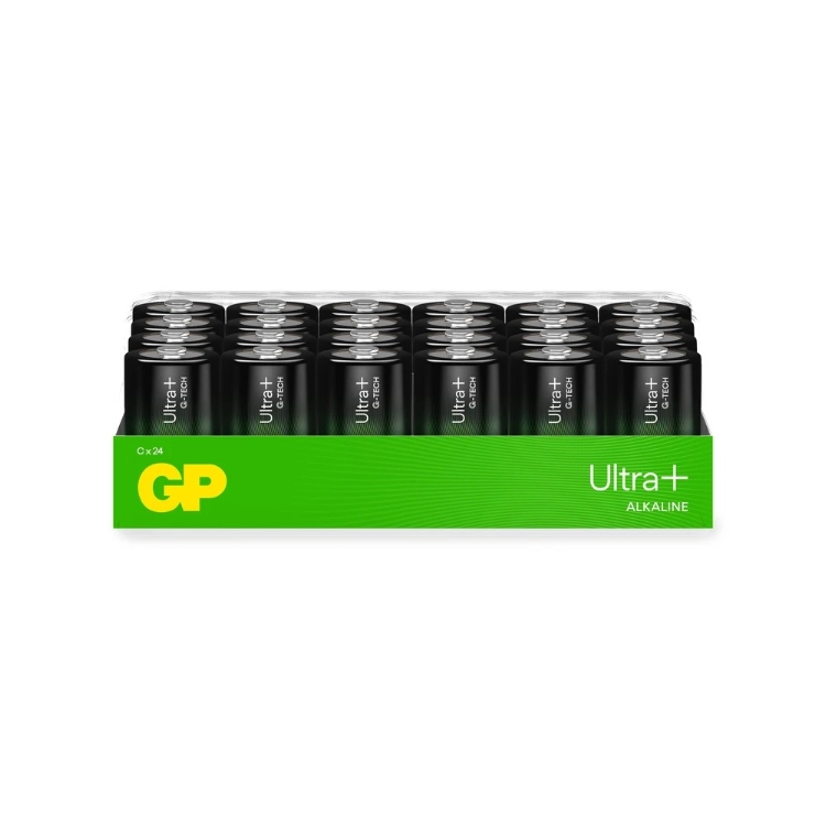 Batteri GP Ultra Plus LR14/C (24-pak)