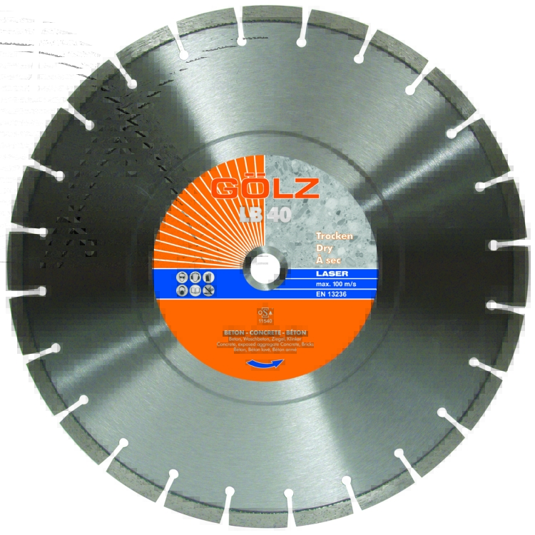 Gölz LT 40, Ø300x25,4 mm, Diamantskive