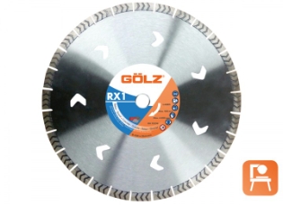 Gölz RX1, Ø400x25,4 mm, Diamantskive
