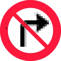 Forbudstavle C11.1, Ø70 cm