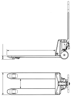 Pallevogn NH PL2200BP, NH Handling