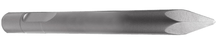 Spidsmejsel, Ø62, 600 mm