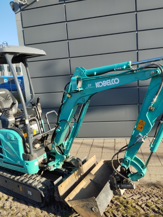 Kobelco SK17SR-3E Canopy, Brugt minigraver