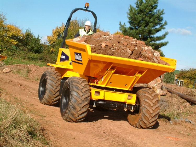 Thwaites 9 Ton, m/drejelig tip