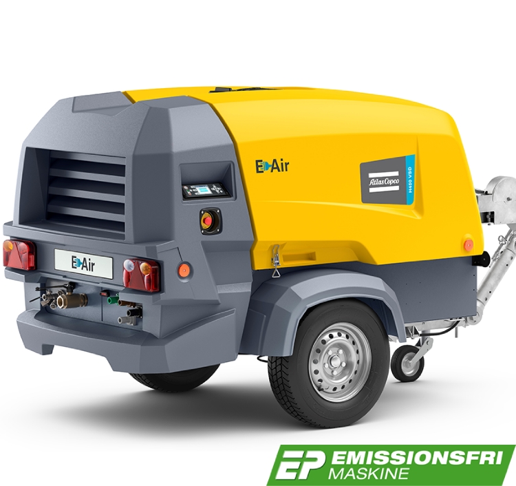 Atlas Copco H450 VSD, Kompressor