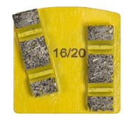 WSM Yellow, 8 mm, #16/20, Double