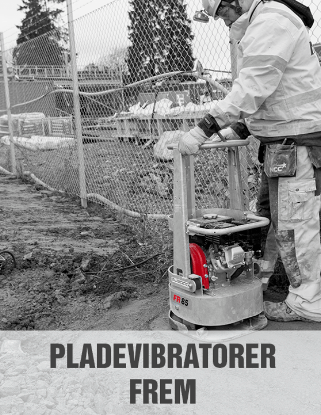 Swepac frem pladevibratorer