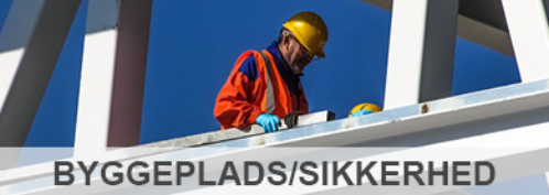 Tilbud på produkter inden for byggepladsindretning og sikkerhed