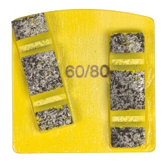 WSM Yellow, 8 mm, #60/80, Double