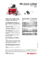 Brochure, Swepac TR 2000-HRM