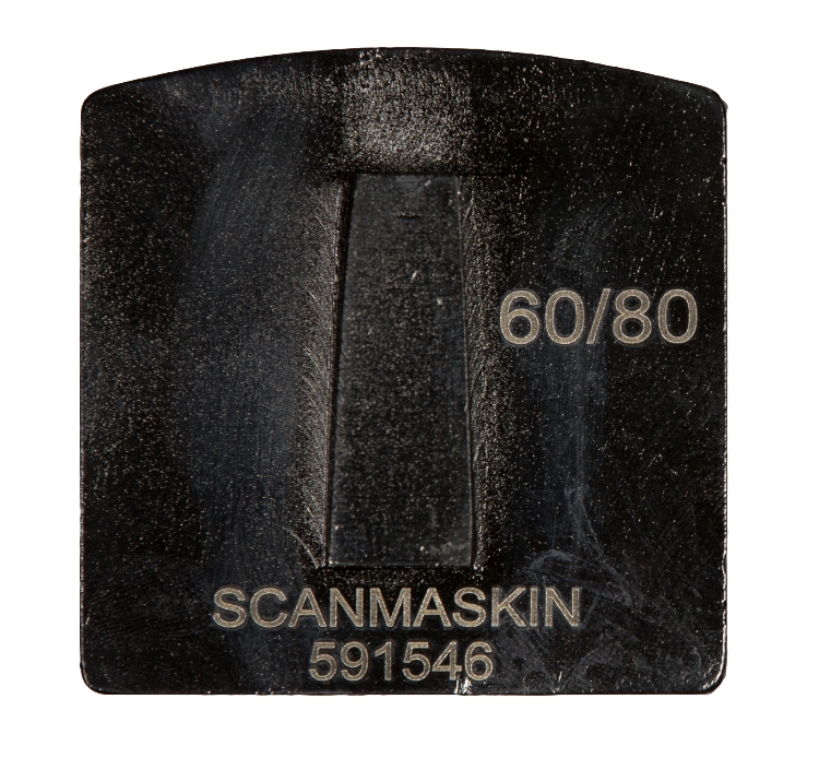 WSM Black, 12 mm, #60/80, Double